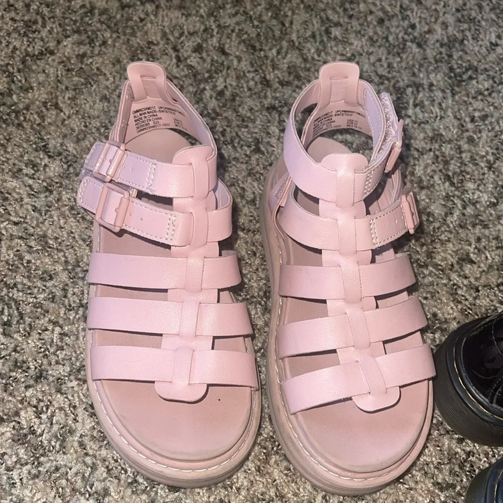 Doc martens boots and Madden sandals